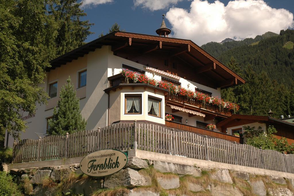 Apartmán Fernblick Mayrhofen Exteriér fotografie